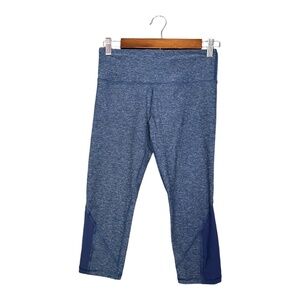 Scorpio Sol Cropped Womens Size XS Capri Leggings Blue Heather Pants